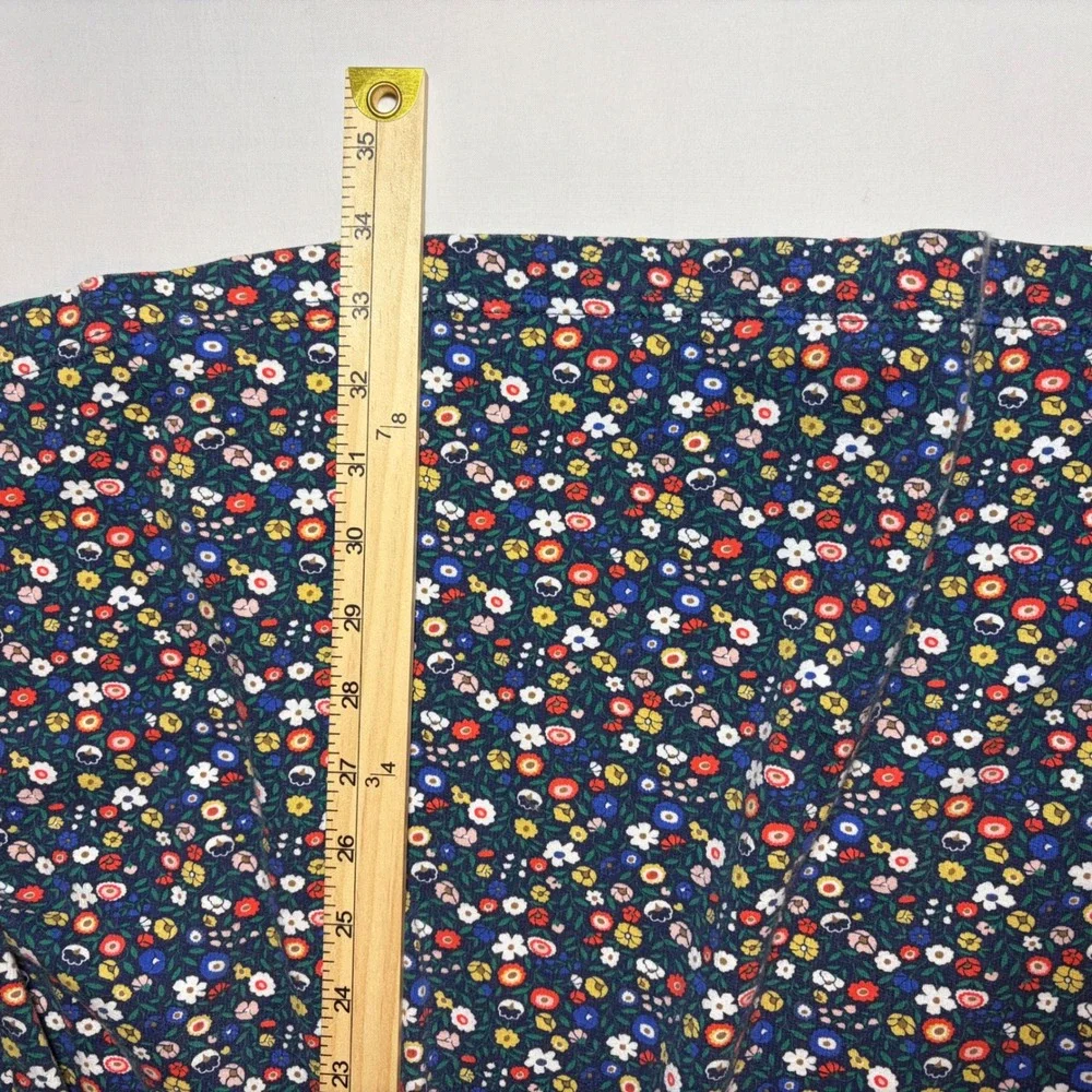Johnnie B Boden Girls Floral Long Sleeve Jersey Dress Navy Blue Size 15-16Y